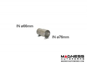 Alfa Romeo Giulia Performance Exhaust - 2.0L - Ragazzon - Mounting Sleeve/ Reducer